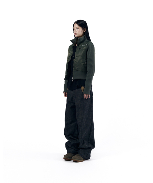 AAKAM(アーカム)の「Bonnie Pocket Denim Pants (Black)(デニムパンツ・レディース・その他・1/2)」の7枚目の写真