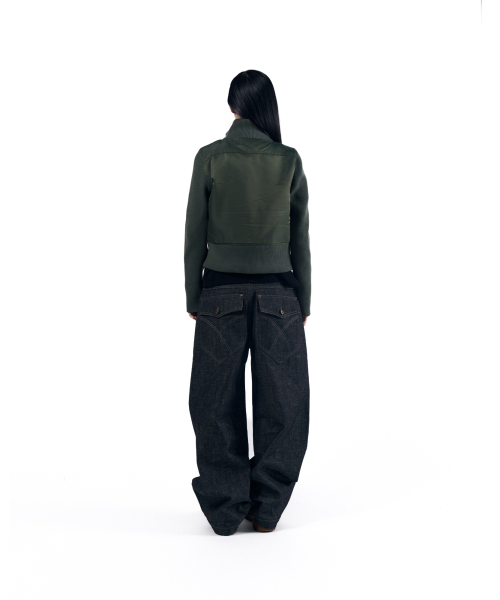 AAKAM(アーカム)の「Bonnie Pocket Denim Pants (Black)(デニムパンツ・レディース・その他・1/2)」の8枚目の写真