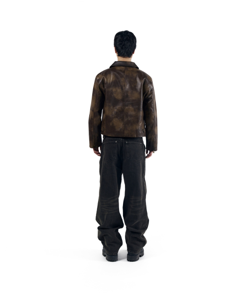 AAKAM(アーカム)の「Knee Panel Biker Denim Pants (Black)(デニムパンツ・レディース・その他・1/2)」の15枚目の写真