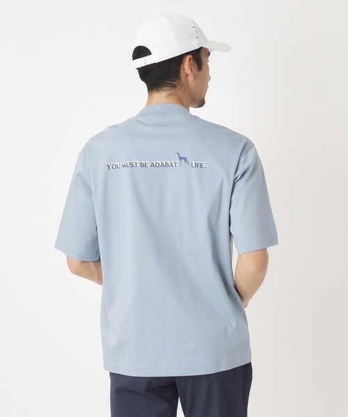 adabat（アダバット）の「接触冷感/抗菌防臭/消臭 アイスクリアコットンポケTシャツ（Tシャツ/カットソー・メンズ・サックスブルー/ネイビー/ホワイト・46/48/50）」の20枚目の写真