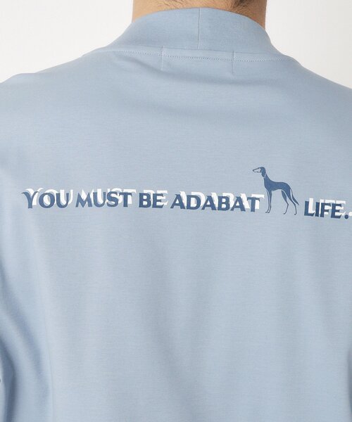 adabat（アダバット）の「接触冷感/抗菌防臭/消臭 アイスクリアコットンポケTシャツ（Tシャツ/カットソー・メンズ・サックスブルー/ネイビー/ホワイト・46/48/50）」の7枚目の写真