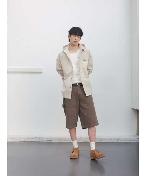 KIJUN MEN（キジュンメンズ）の「リベットエッジ バミューダ ショーツ ブラウン（その他パンツ・メンズ・その他・MEDIUM/LARGE/SMALL）」の2枚目の写真