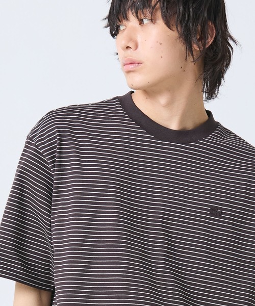 LACOSTE(ラコステ)の「【オンライン限定】LACOSTE オーバーサイズ ボーダー リンガーネック 半袖Tシャツ(Tシャツ/カットソー・メンズ・ブラウン/ブラック・2/3/4/5/6)」の21枚目の写真