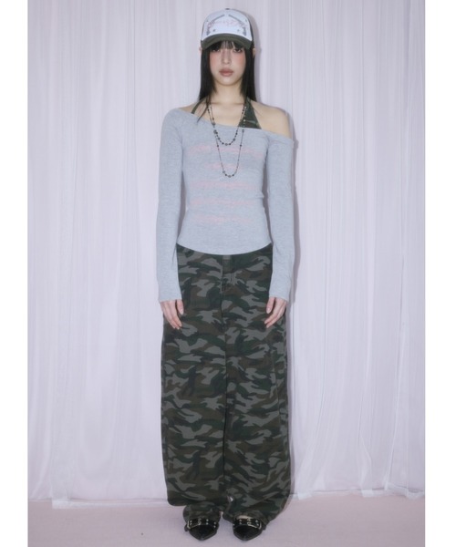 A'GEM/9 × .kom 『NIIER NOR/ニーアノア』 BACK-LAP BALLOON PANTS