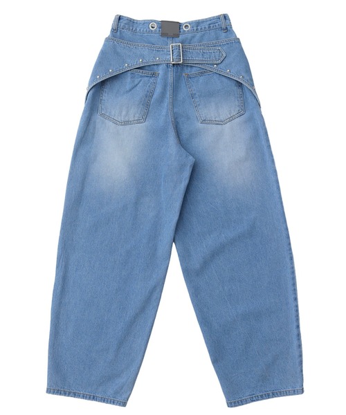 【PCG10+】Reバース PP ハンニバル A'GEM/9 × .kom 『NIIER NOR/ニーアノア』 BACK-LAP BALLOON PANTS