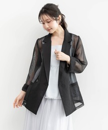 RANDA（ランダ）の「シアーテーラードジャケット（ブルゾン）」