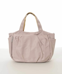 [2WAY/撥水]多機能ポケットタックデザイントートバッグ