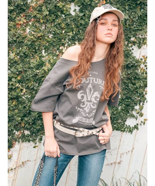 EVRIS（エヴリス）の「オリジナルロゴスタッズベルト（ベルト・レディース・ブラック/ホワイト・FREE）」の11枚目の写真