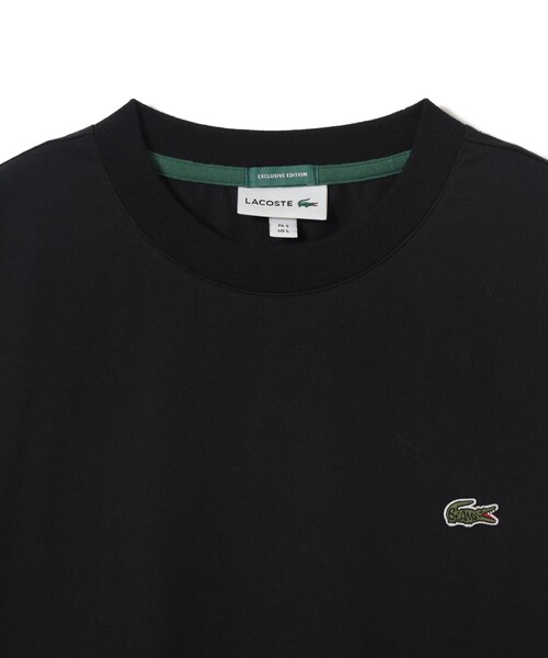 LACOSTE(ラコステ)の「【別注】LACOSTE / アーカイブバッジ Tシャツ(Tシャツ/カットソー・メンズ・ホワイト/ブラック・5/4/3/2/1)」の8枚目の写真