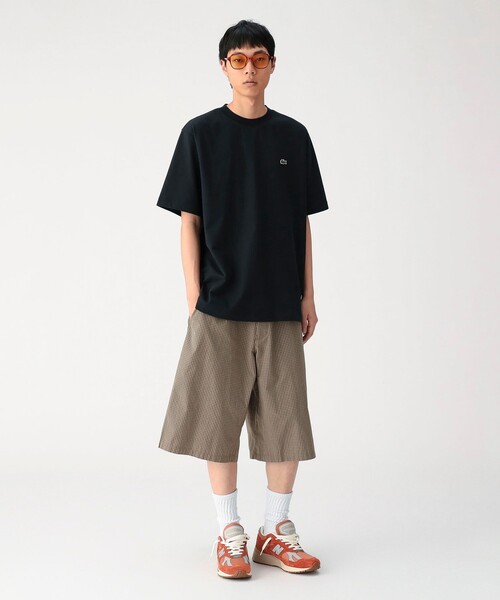 LACOSTE(ラコステ)の「【別注】LACOSTE / アーカイブバッジ Tシャツ(Tシャツ/カットソー・メンズ・ホワイト/ブラック・5/4/3/2/1)」の12枚目の写真