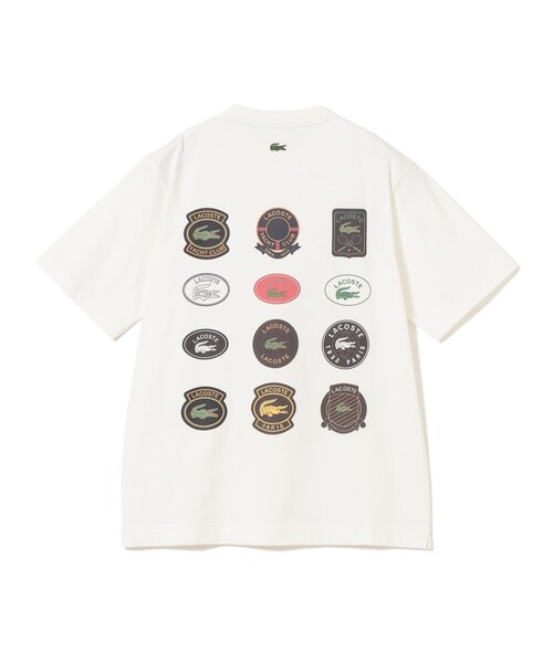 LACOSTE(ラコステ)の「【別注】LACOSTE / アーカイブバッジ Tシャツ(Tシャツ/カットソー・メンズ・ホワイト/ブラック・5/4/3/2/1)」の17枚目の写真