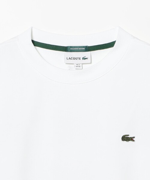 LACOSTE(ラコステ)の「【別注】LACOSTE / アーカイブバッジ Tシャツ(Tシャツ/カットソー・メンズ・ホワイト/ブラック・5/4/3/2/1)」の20枚目の写真