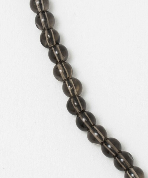 Steven Alan（スティーブンアラン）の「＜SASKIA DIEZ＞DROP LASSO SMOKY  NECKLACE/ネックレス（ネックレス・レディース・ダークグレー・FREE）」の3枚目の写真