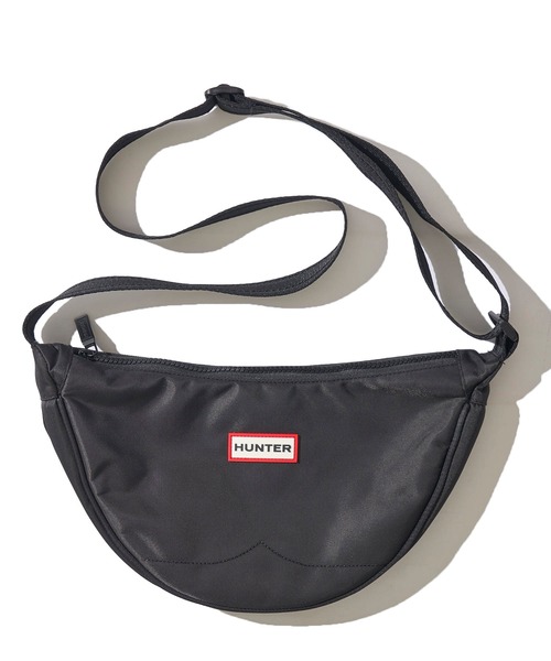 HUNTER(ハンター)の「【HUNTER / ハンター】Claymorie Nylon Sling / ナイロン スリングバッグ(ショルダーバッグ・レディース・ブラック/オリーブ・FREE)」の1枚目の写真
