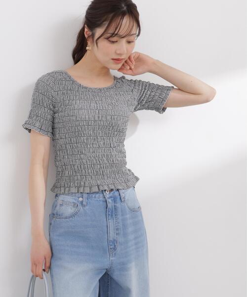 PROPORTION BODY DRESSING(プロポーションボディドレッシング)の「バックオープンシャーリングトップス / 1216160401(Tシャツ/カットソー・レディース・ピンク/ブラック/ブラック系その他・FREE)」の9枚目の写真