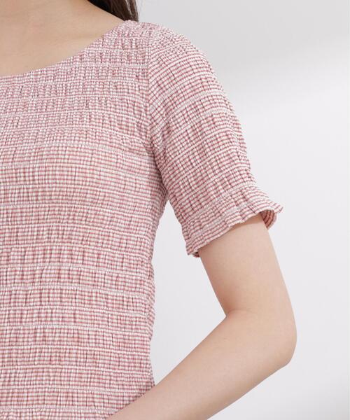 PROPORTION BODY DRESSING(プロポーションボディドレッシング)の「バックオープンシャーリングトップス / 1216160401(Tシャツ/カットソー・レディース・ピンク/ブラック/ブラック系その他・FREE)」の22枚目の写真