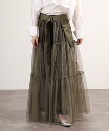 EGLANTINE チュールラップスカート