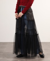 EGLANTINE チュールラップスカート