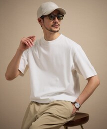 TAKEO KIKUCHI | 【接触冷感】アイスクリアコットン Tシャツ(Tシャツ/カットソー)