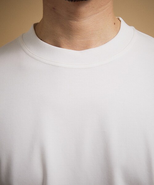 TAKEO KIKUCHI(タケオキクチ)の「【接触冷感】アイスクリアコットン Tシャツ(Tシャツ/カットソー・メンズ・グリーン系/ブラウン系その他/ブラック/レンガ/ネイビー系6/ライトグレー/ホワイト・03/05/02/04/01)」の15枚目の写真