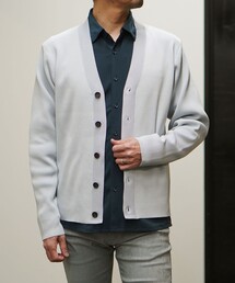 NICOLE selection（ニコルセレクション）の「ハイゲージリブニットカーディガン（カーディガン/ボレロ）」