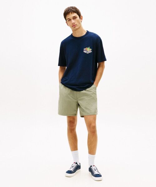 tommy jeans(トミー ジーンズ)の「リラックスノベルティショートスリーブTシャツ(Tシャツ/カットソー・メンズ・マルチ/ホワイト/ブラウン・X-LARGE/SMALL/X-SMALL/MEDIUM/LARGE)」の6枚目の写真