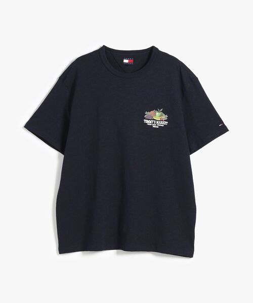 tommy jeans(トミー ジーンズ)の「リラックスノベルティショートスリーブTシャツ(Tシャツ/カットソー・メンズ・マルチ/ホワイト/ブラウン・X-LARGE/SMALL/X-SMALL/MEDIUM/LARGE)」の8枚目の写真