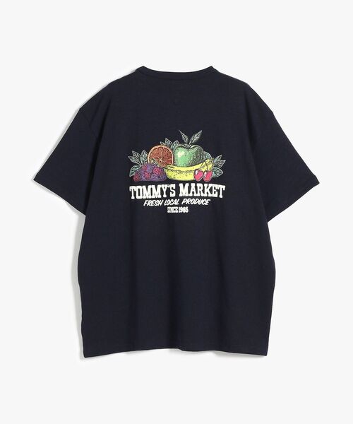 tommy jeans(トミー ジーンズ)の「リラックスノベルティショートスリーブTシャツ(Tシャツ/カットソー・メンズ・マルチ/ホワイト/ブラウン・X-LARGE/SMALL/X-SMALL/MEDIUM/LARGE)」の9枚目の写真