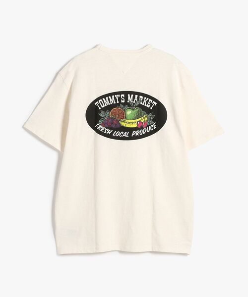 tommy jeans(トミー ジーンズ)の「リラックスノベルティショートスリーブTシャツ(Tシャツ/カットソー・メンズ・マルチ/ホワイト/ブラウン・X-LARGE/SMALL/X-SMALL/MEDIUM/LARGE)」の19枚目の写真