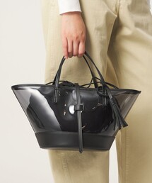The Bagmati | 【別注】＜THE BAGMATI＞ Clear BLK(ハンドバッグ)