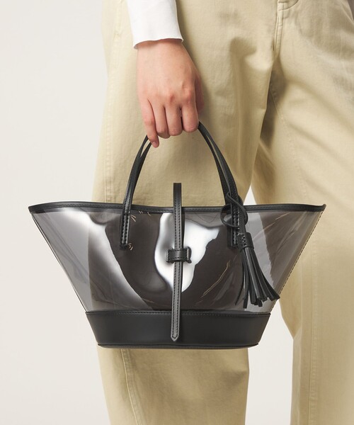 The Bagmati（ザバグマティ）の「【別注】＜THE BAGMATI＞ Clear BLK（ハンドバッグ・レディース・ブラック・FREE）」の14枚目の写真