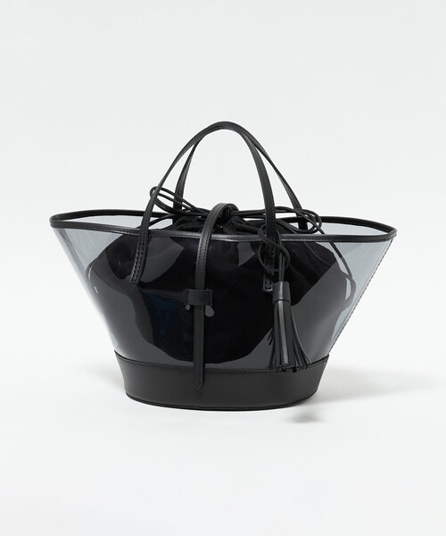 The Bagmati（ザバグマティ）の「【別注】＜THE BAGMATI＞ Clear BLK（ハンドバッグ・レディース・ブラック・FREE）」の10枚目の写真