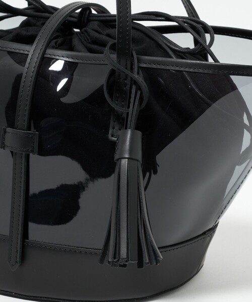 The Bagmati（ザバグマティ）の「【別注】＜THE BAGMATI＞ Clear BLK（ハンドバッグ・レディース・ブラック・FREE）」の16枚目の写真