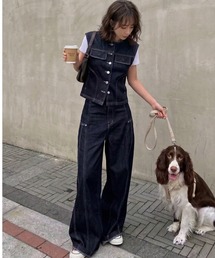 Lateru（ラテル）の「デニムセットアップ（セットアップ）」