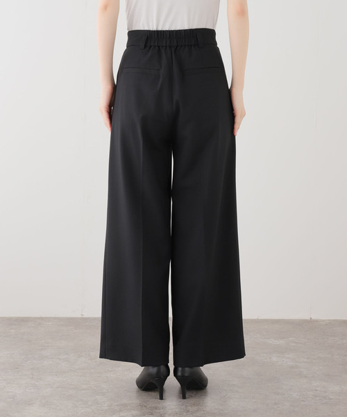 La TOTALITE（ラトータリテ）の「【洗える】タックポケットワイドパンツ（その他パンツ・レディース・ホワイト/ベージュ/ブラック・38/36）」の6枚目の写真