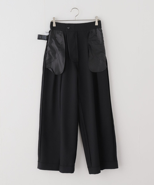 La TOTALITE（ラトータリテ）の「【洗える】タックポケットワイドパンツ（その他パンツ・レディース・ホワイト/ベージュ/ブラック・38/36）」の11枚目の写真