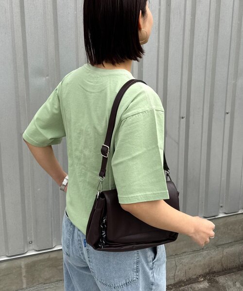 CIAOPANIC TYPY（チャオパニックティピー）の「【WEB限定】【UNISEX】1983アップリケTEE（Tシャツ/カットソー・レディース・グレー/ブルー/グリーン/ネイビー・LARGE/MEDIUM）」の6枚目の写真