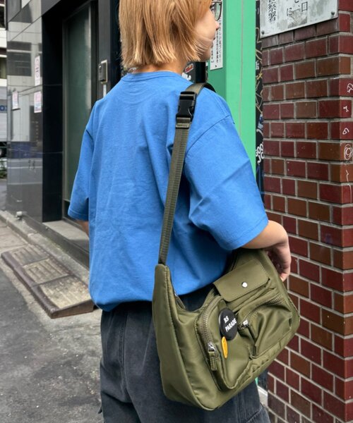 CIAOPANIC TYPY（チャオパニックティピー）の「【WEB限定】【UNISEX】1983アップリケTEE（Tシャツ/カットソー・レディース・グレー/ブルー/グリーン/ネイビー・LARGE/MEDIUM）」の12枚目の写真