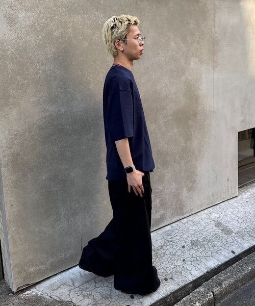 CIAOPANIC TYPY（チャオパニックティピー）の「【WEB限定】【UNISEX】1983アップリケTEE（Tシャツ/カットソー・レディース・グレー/ブルー/グリーン/ネイビー・LARGE/MEDIUM）」の20枚目の写真