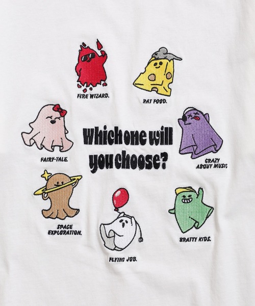 FUNALIVE(ファンアライブ)の「刺繍 半袖Tシャツ(Tシャツ/カットソー・メンズ・ブラック/ホワイト・M/L)」の7枚目の写真
