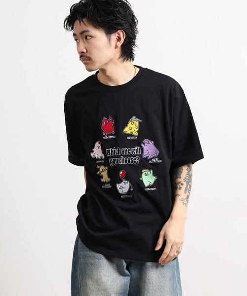 FUNALIVE(ファンアライブ)の「刺繍 半袖Tシャツ(Tシャツ/カットソー・メンズ・ブラック/ホワイト・M/L)」の21枚目の写真