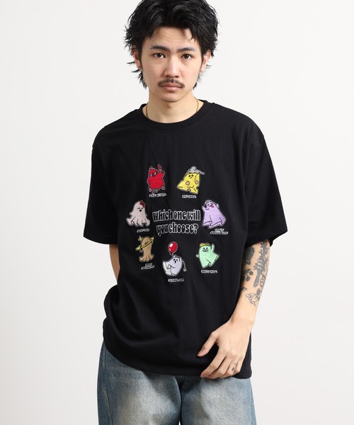 FUNALIVE(ファンアライブ)の「刺繍 半袖Tシャツ(Tシャツ/カットソー・メンズ・ブラック/ホワイト・M/L)」の19枚目の写真