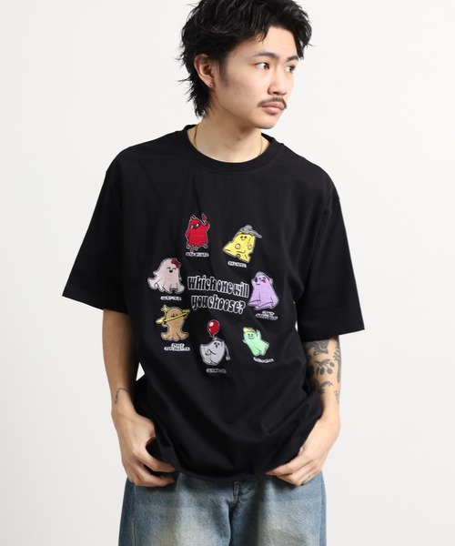FUNALIVE(ファンアライブ)の「刺繍 半袖Tシャツ(Tシャツ/カットソー・メンズ・ブラック/ホワイト・M/L)」の20枚目の写真