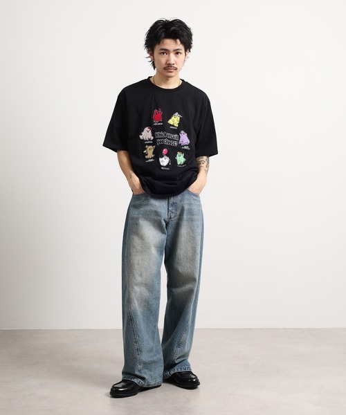 FUNALIVE(ファンアライブ)の「刺繍 半袖Tシャツ(Tシャツ/カットソー・メンズ・ブラック/ホワイト・M/L)」の22枚目の写真
