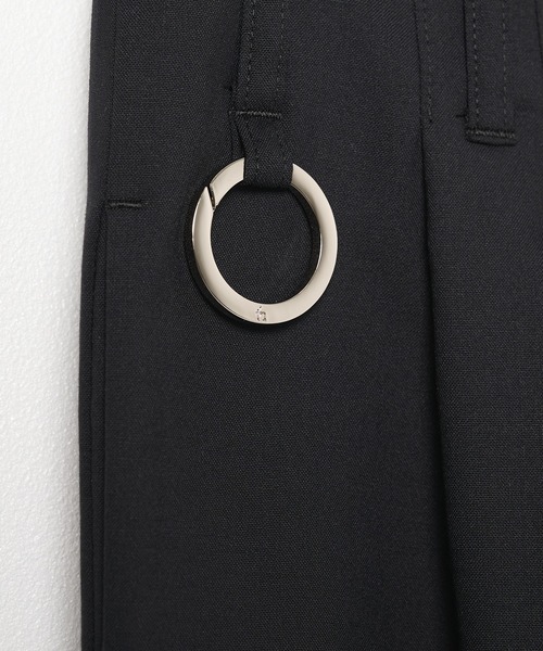 th products(ティーエイチプロダクト)の「【th products】別注QUINN / Wide Tailored Pants(スラックス・メンズ・グレー/ブラック・1/2)」の12枚目の写真