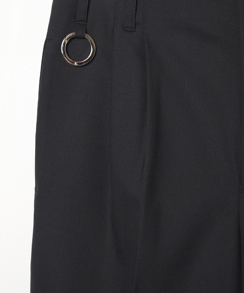 th products(ティーエイチプロダクト)の「【th products】別注QUINN / Wide Tailored Pants(スラックス・メンズ・グレー/ブラック・1/2)」の16枚目の写真