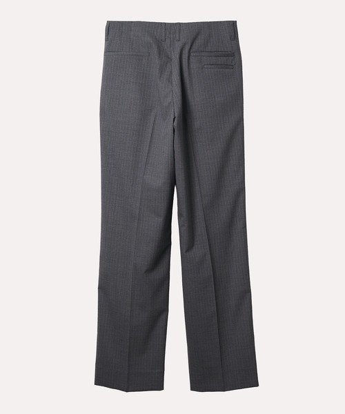 th products(ティーエイチプロダクト)の「【th products】別注QUINN / Wide Tailored Pants(スラックス・メンズ・グレー/ブラック・1/2)」の18枚目の写真