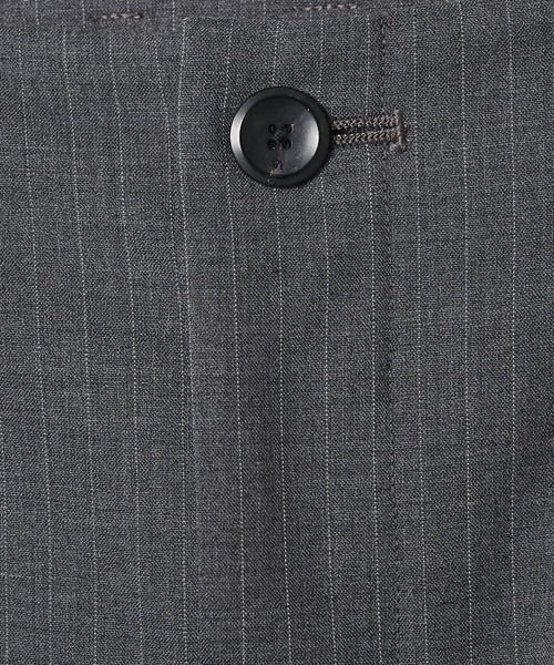 th products(ティーエイチプロダクト)の「【th products】別注QUINN / Wide Tailored Pants(スラックス・メンズ・グレー/ブラック・1/2)」の20枚目の写真