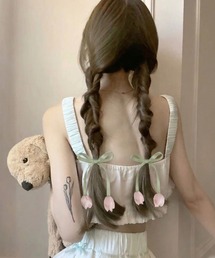 ヘアゴム（ピンク/桃色系）ファッション通販 - ZOZOTOWN
