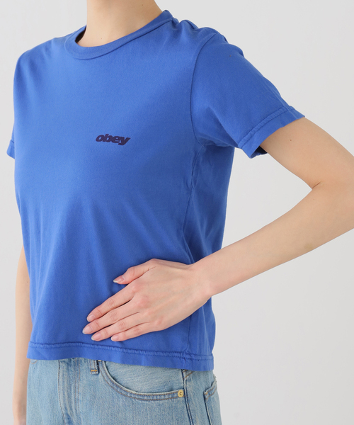 OBEY（オベイ）の「【OBEY / オベイ】 OBEY SPEED（Tシャツ/カットソー・レディース・ブルー系その他・SMALL/MEDIUM）」の5枚目の写真